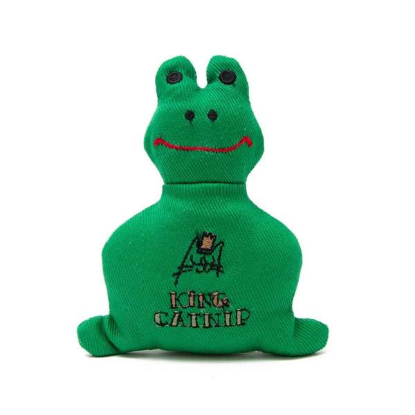 King Catnip Frog Cat Toy