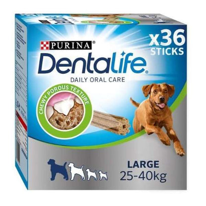 Dentalife Large Dog Treat Dental Chew 36 Stick