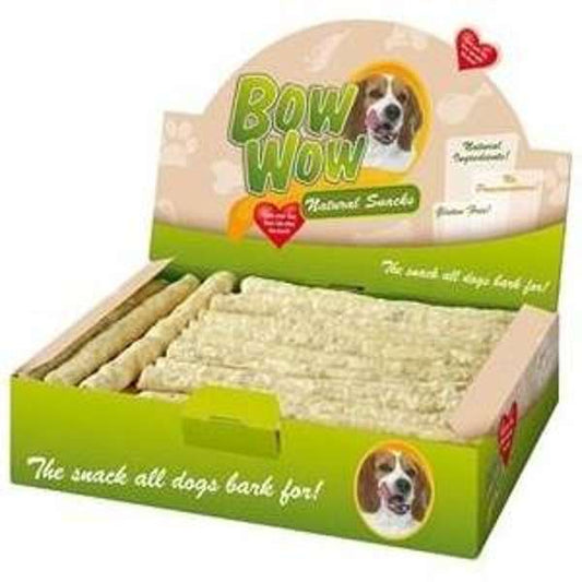 Bow Wow Natural Sticks - Poultry - Case of 50