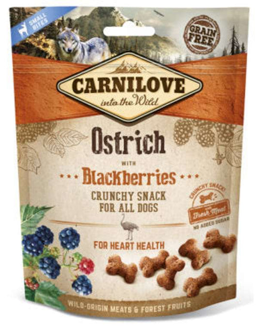 Carnilove Ostrich With Blackberries Dog Treat 200g
